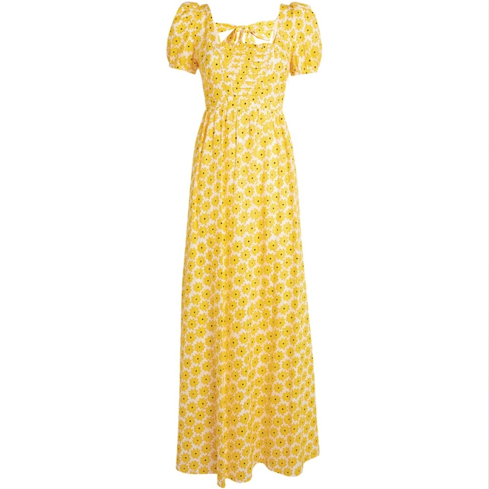 Diane Von Furstenberg Floral Jacquard Dress - Size 4